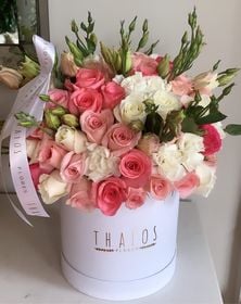 Box Grande Mix Flores Rosas
