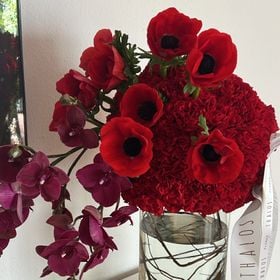 Esfera Anemonas cascada