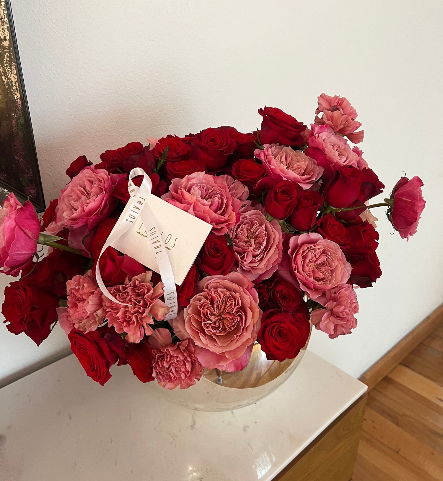 Ensaladera Rosa Inglesa