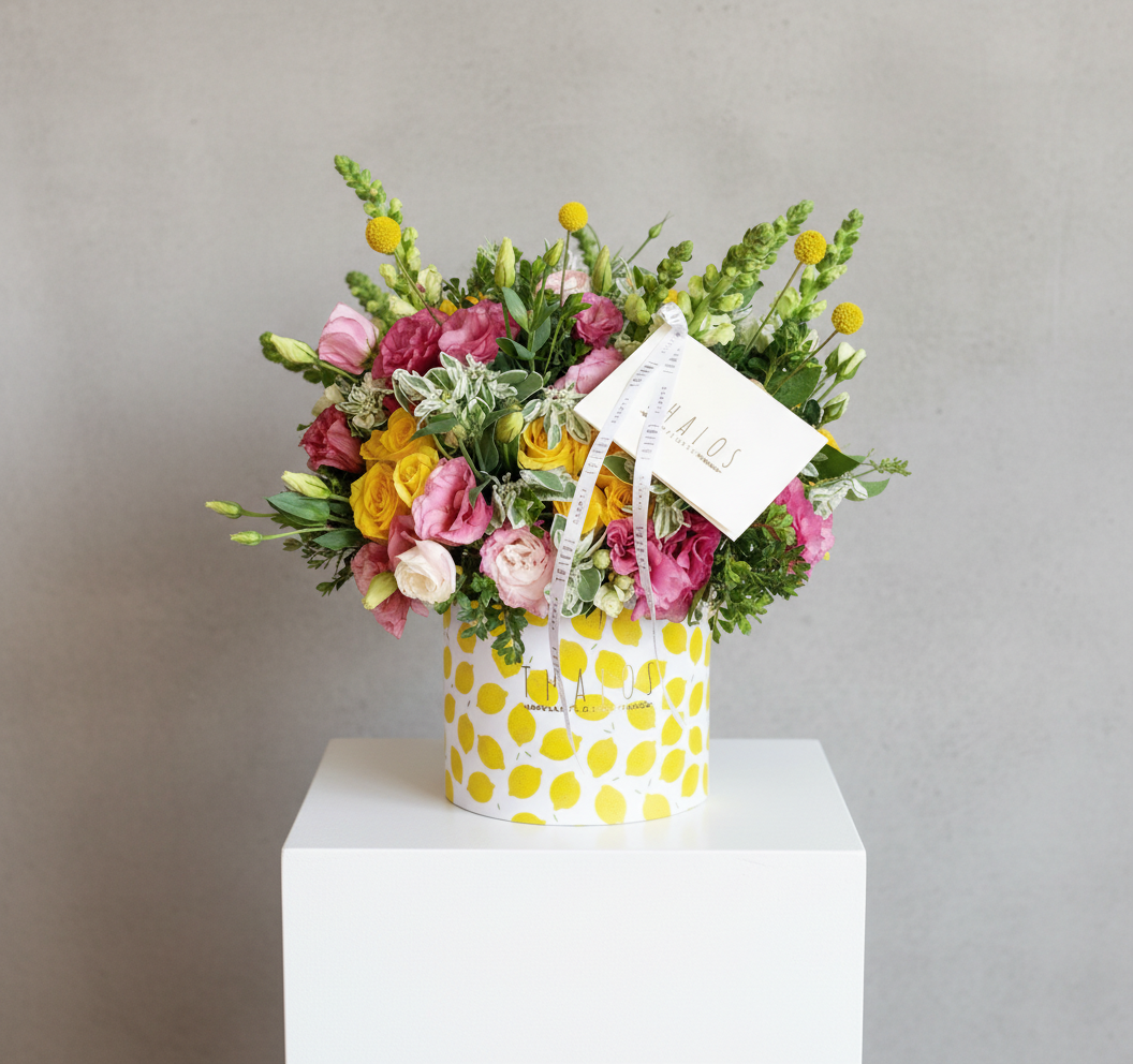 Box Limones Grande Amarillo