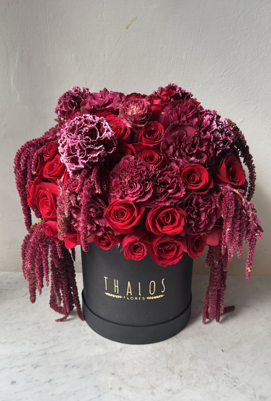 Box Negro Grande Amaranto