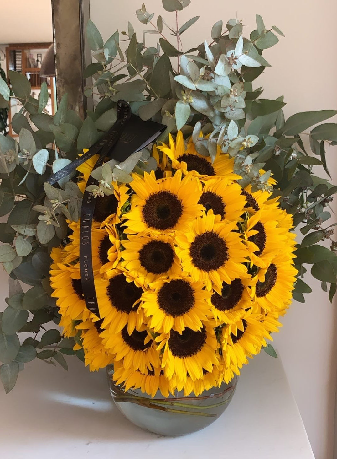 Media Esfera Girasoles