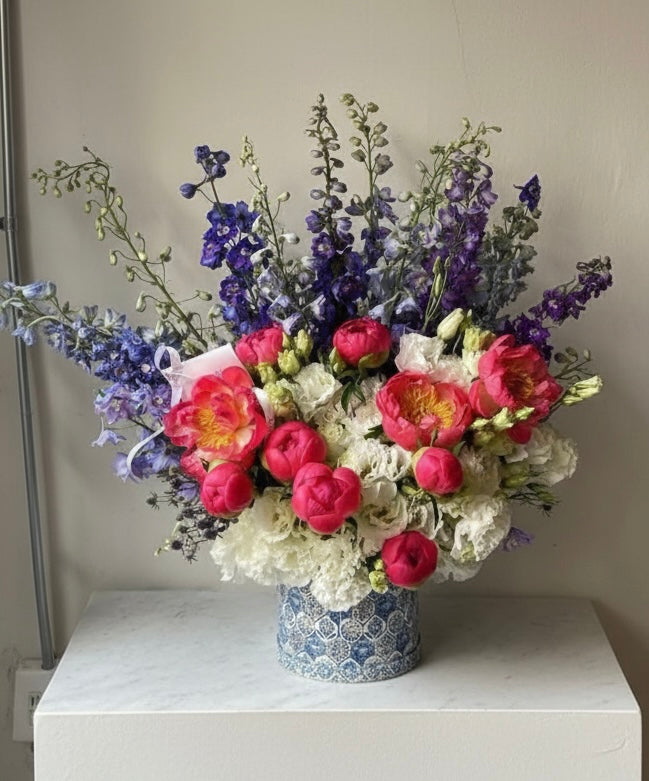 Box Talavera Grande Peonias