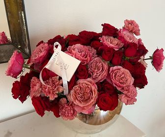 Ensaladera Rosa Inglesa