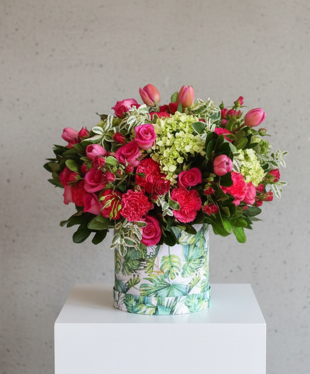 Box Selva Grande Mix Fucsia