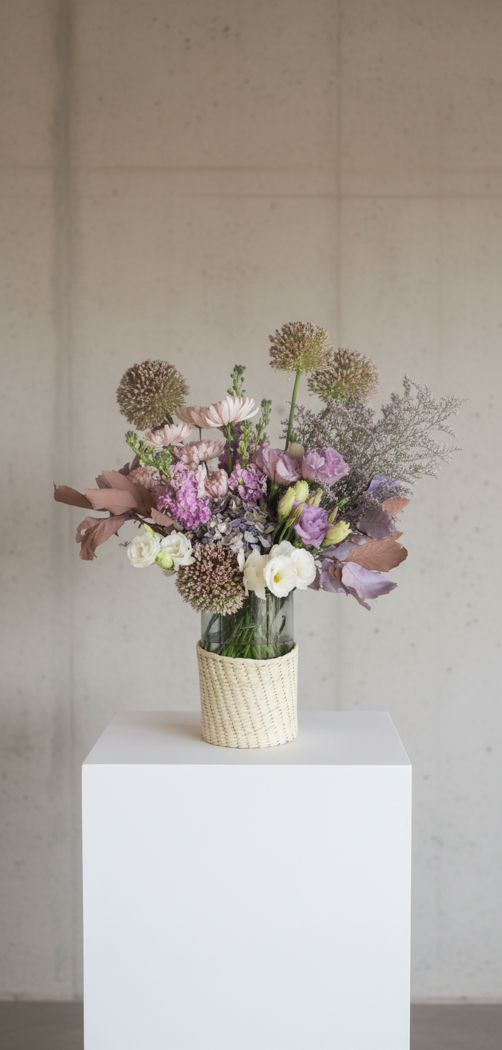 Palma natural Mix lilas