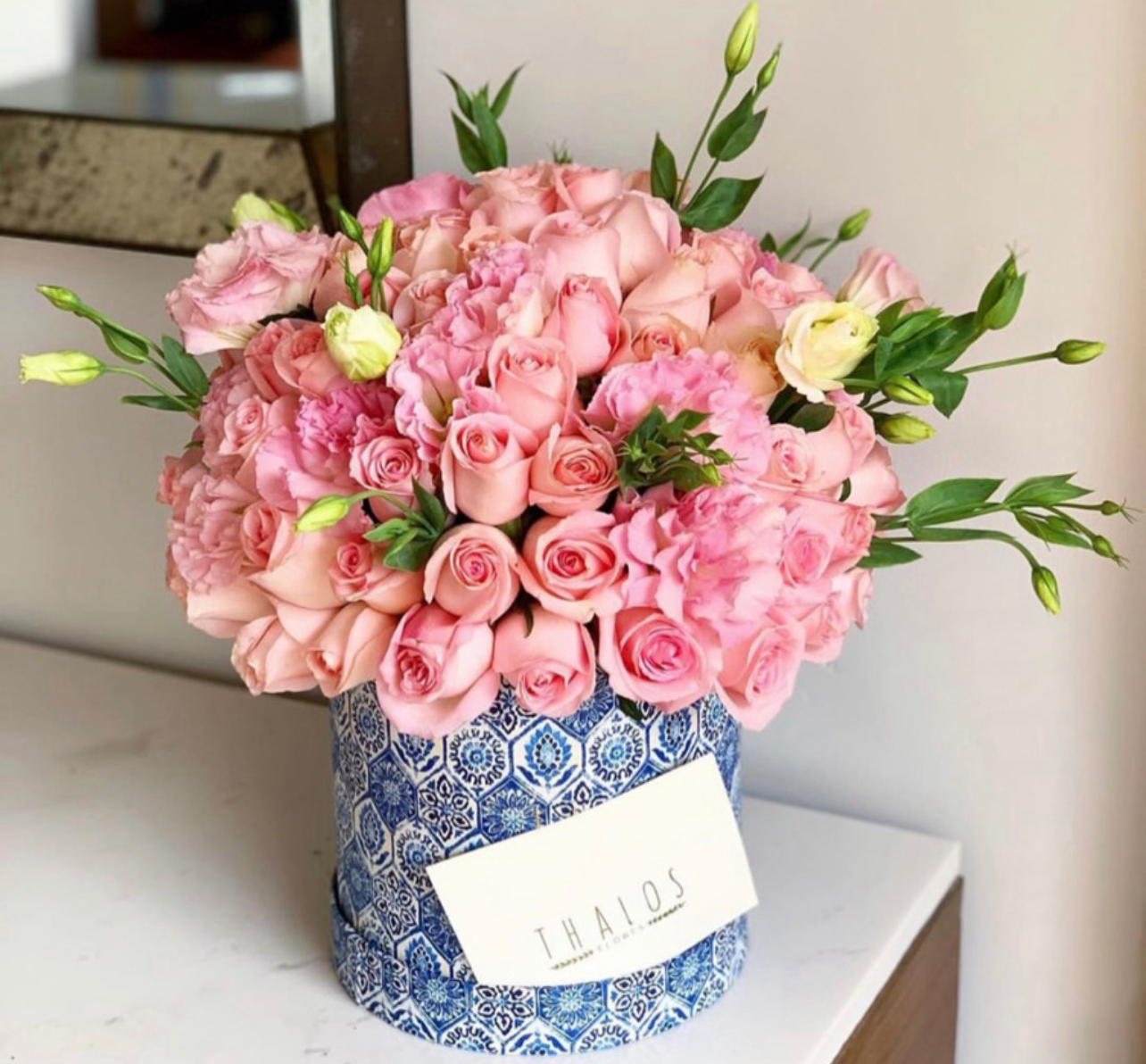 Box Talavera Grande Rosa