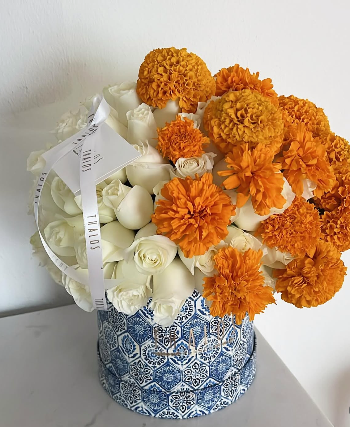 Box Talavera Grande Cempasúchil