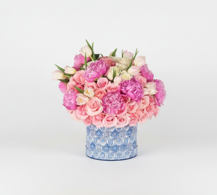 Box Talavera Grande Peonias